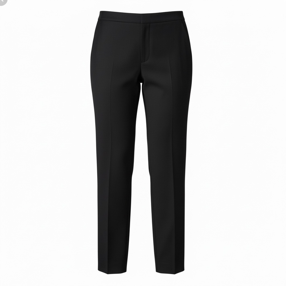 Lafayette 148 New York virgin wool black dress pants, size 10